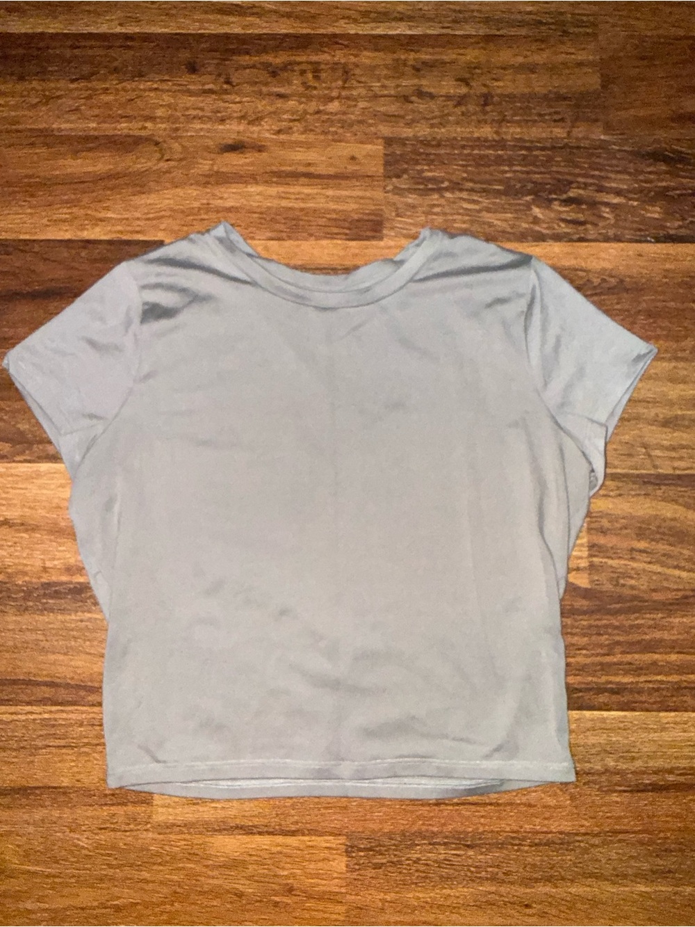 Hollister tan Crewneck Short Sleeve Tee